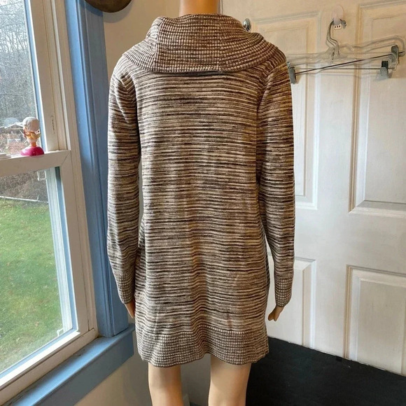 Eight eight eight Stretchy Cozy Casual SweaterDress Women M/L Pockets Preppy - Picture 5 of 7